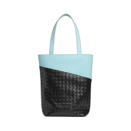 Small Intrecciato North-South Tote