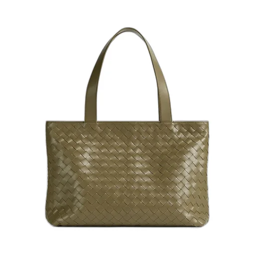 Small Intrecciato Zipped Tote