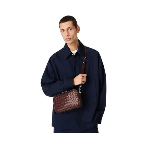 Small Intrecciato Camera Bag
