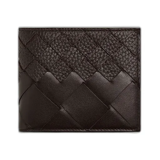 Intrecciato Bi-Fold Wallet With Coin Purse