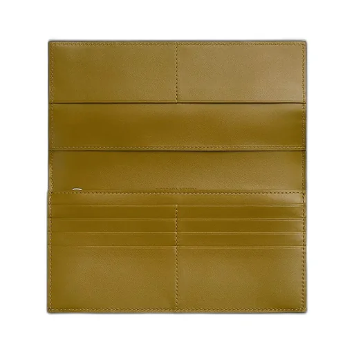Cassette Long Wallet With Coin Purse