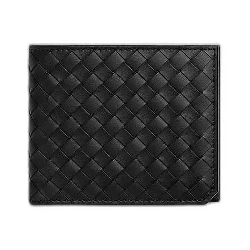 Intrecciato Piccolo Bi-Fold Wallet With Coin Purse