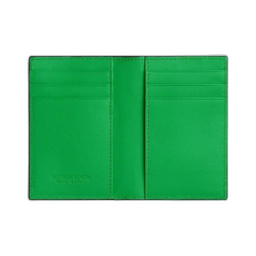 Intrecciato Flap Card Case