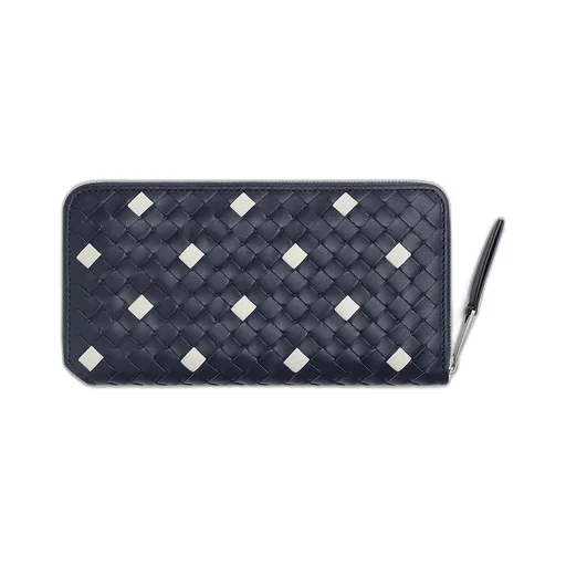Intrecciato Piccolo Zip Around Wallet