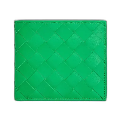 Intrecciato Bi-Fold Wallet With Coin Purse