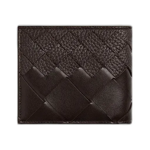 Intrecciato Bi-Fold Wallet With Coin Purse