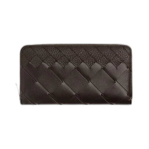 Intrecciato Zip Around Wallet