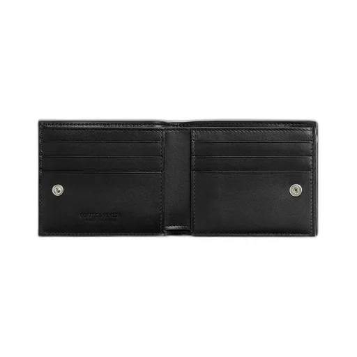 Cassette Small Bi-Fold Wallet With Zip