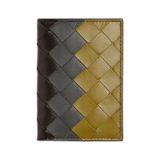Intrecciato Flap Card Case