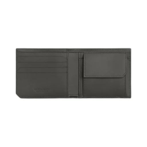 Intrecciato Piccolo Bi-Fold Wallet With Coin Purse