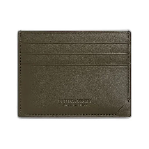 Intrecciato Stamp Credit Card Case