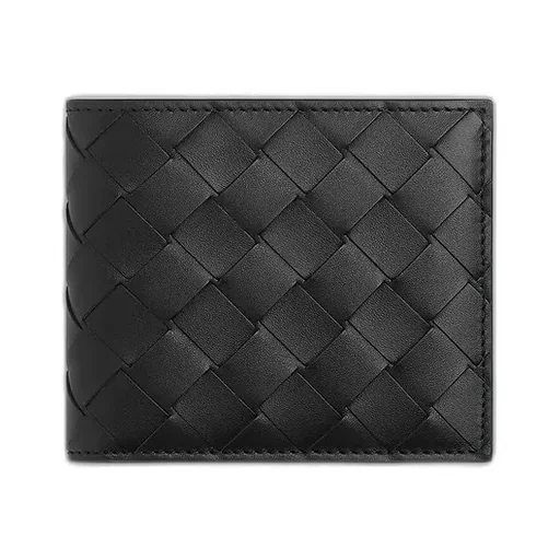 Intrecciato Bi-Fold Wallet With Coin Purse