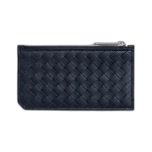 Intrecciato Piccolo Zipped Card Case