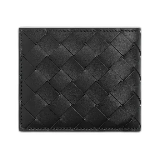 Intrecciato Bi-Fold Wallet With Coin Purse