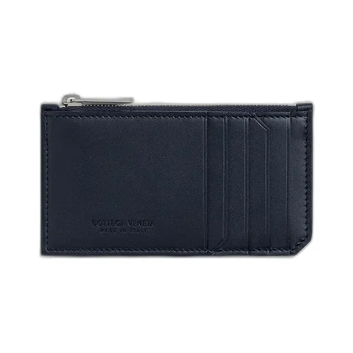 Intrecciato Piccolo Zipped Card Case
