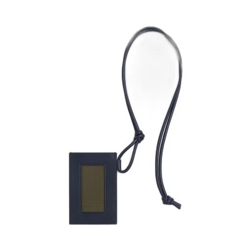Intrecciato Badge Holder