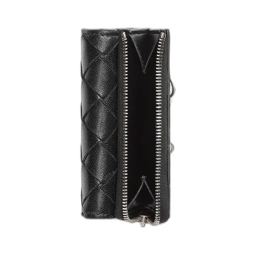 Intrecciato Tiny Tri-Fold Wallet