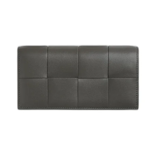 Cassette Long Wallet With Coin Purse