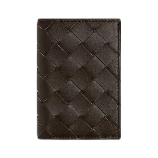 Intrecciato Flap Card Case