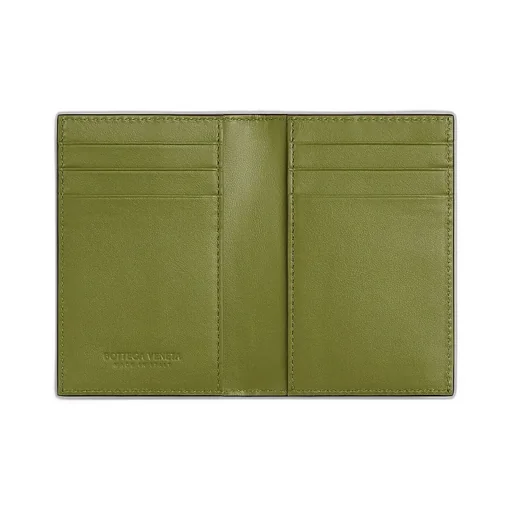 Intrecciato Flap Card Case