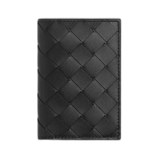 Intrecciato Flap Card Case