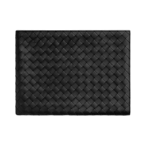 Intrecciato Half Zipped Pouch