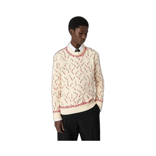 Cotton Jacquard Matches Jumper