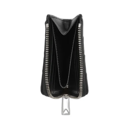 Intrecciato Square Zip Around Wallet