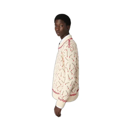 Cotton Jacquard Matches Jumper