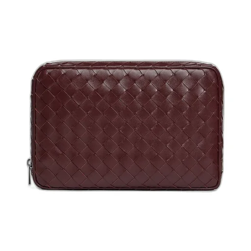 Intrecciato Large Zipped Organizing Pouch