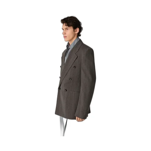 Wool Subtle Stripe Jacket