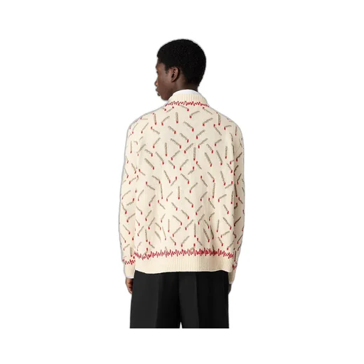 Cotton Jacquard Matches Jumper