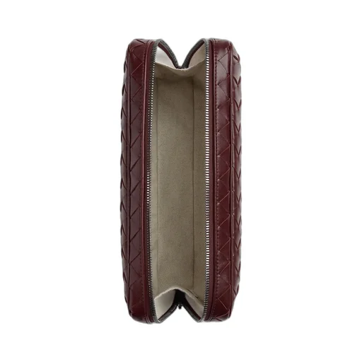 Intrecciato Large Zipped Organizing Pouch
