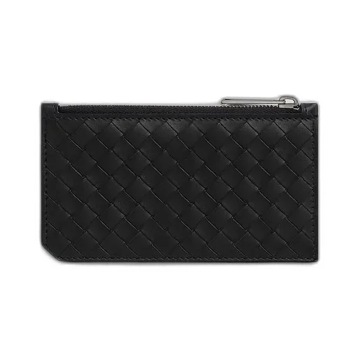 Intrecciato Piccolo Zipped Card Case