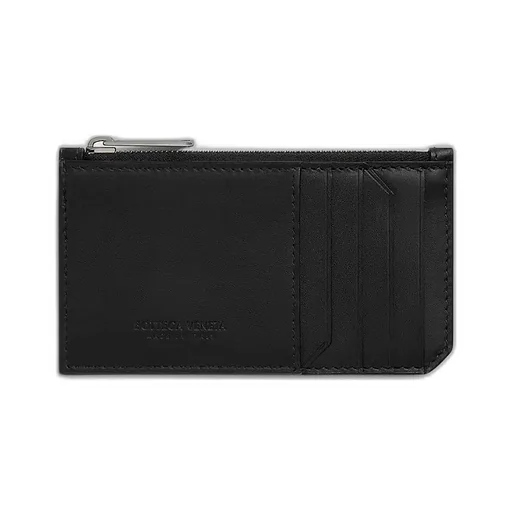 Intrecciato Piccolo Zipped Card Case