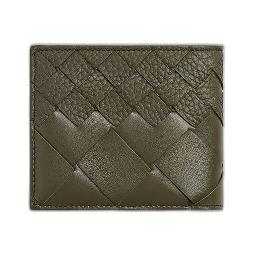 Intrecciato Bi-Fold Wallet With Coin Purse