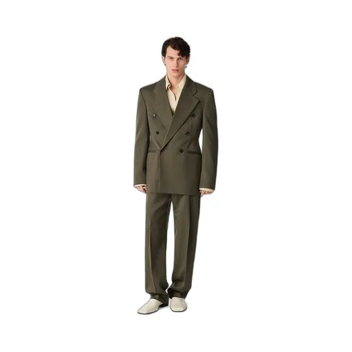 Wool Subtle Chevron Jacket