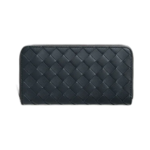 Intrecciato Zip Around Wallet