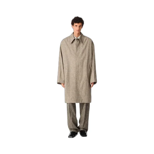 Fleck Viscose Coat