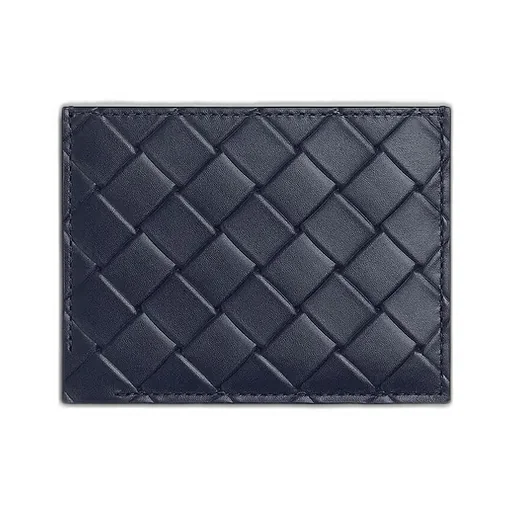 Intrecciato Stamp Credit Card Case