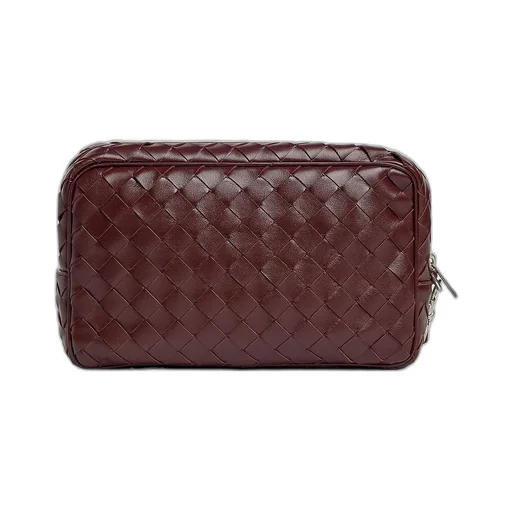 Intrecciato Pouch With Wristlet