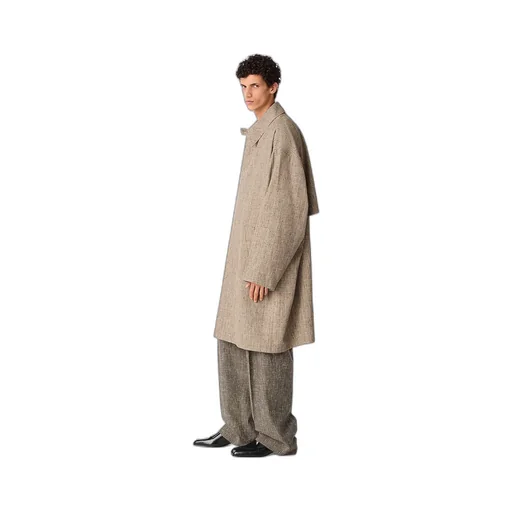 Fleck Viscose Coat