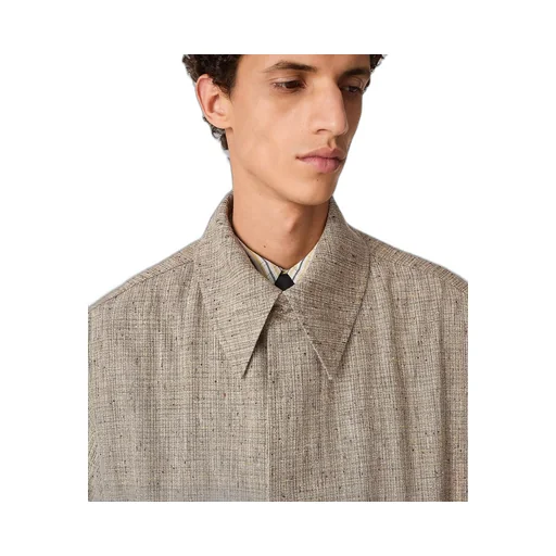 Fleck Viscose Coat
