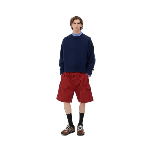 Light Cotton Twill Shorts