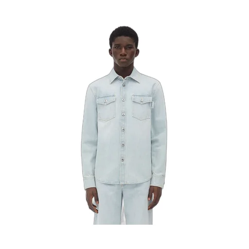 Extra Bleached Denim Overshirt