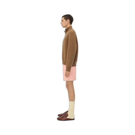 Compact Cashmere Zip Up Jumper