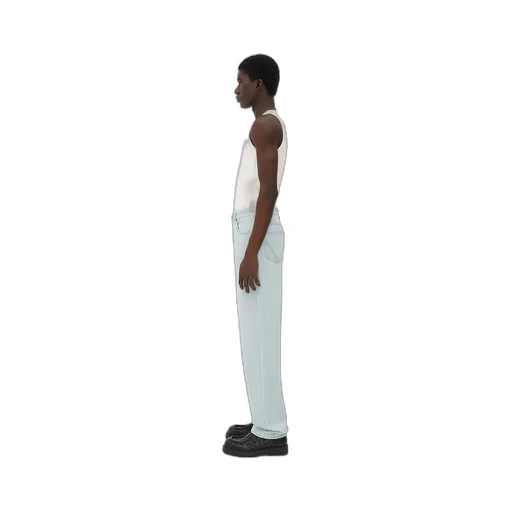 Extra Bleached Wide Leg Jeans