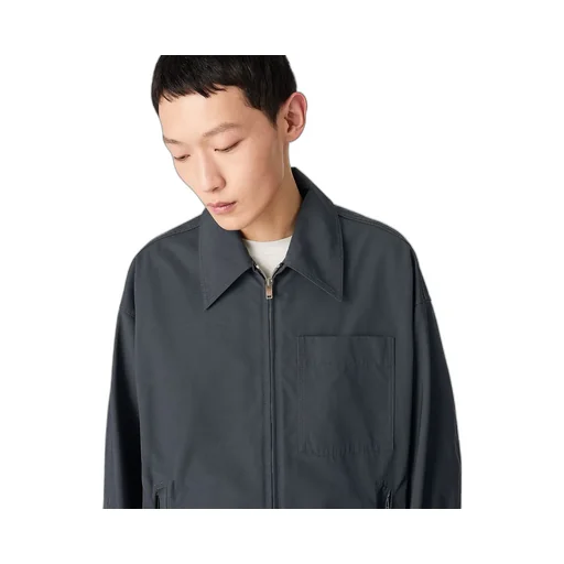 Resinated Cotton Blouson