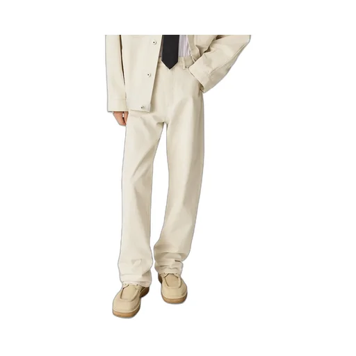 Colored Turned Up Jeans