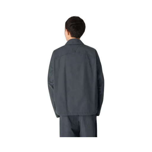 Resinated Cotton Blouson